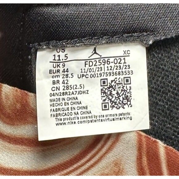 Nike Air Jordan 1 Retro OG High Latte FD2596-021 Women Size 11.5 / Men Size 10 - Picture 12 of 12